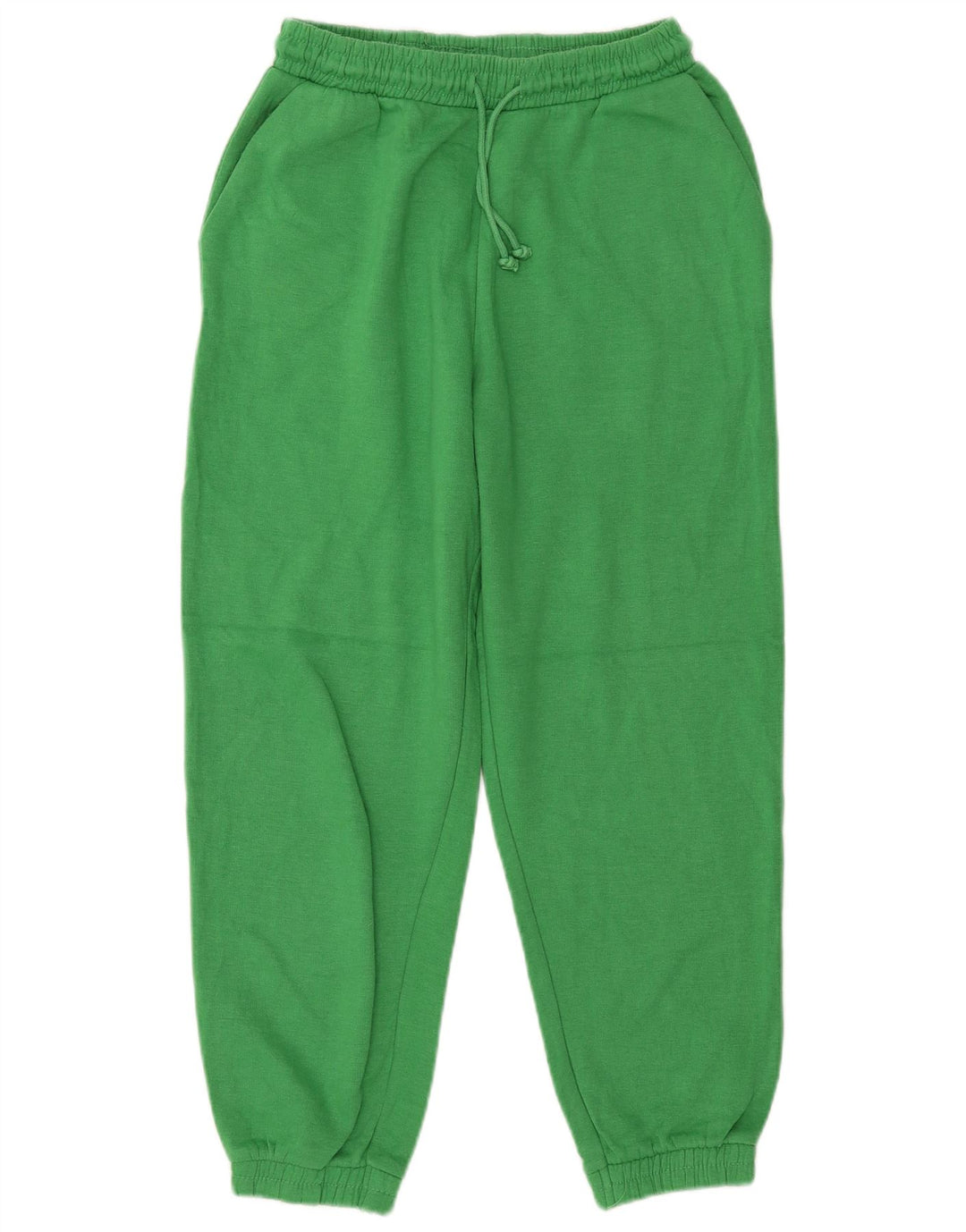 Pantaloni de trening pentru femei Zara Joggeri UK 14 Poliester verde mediu