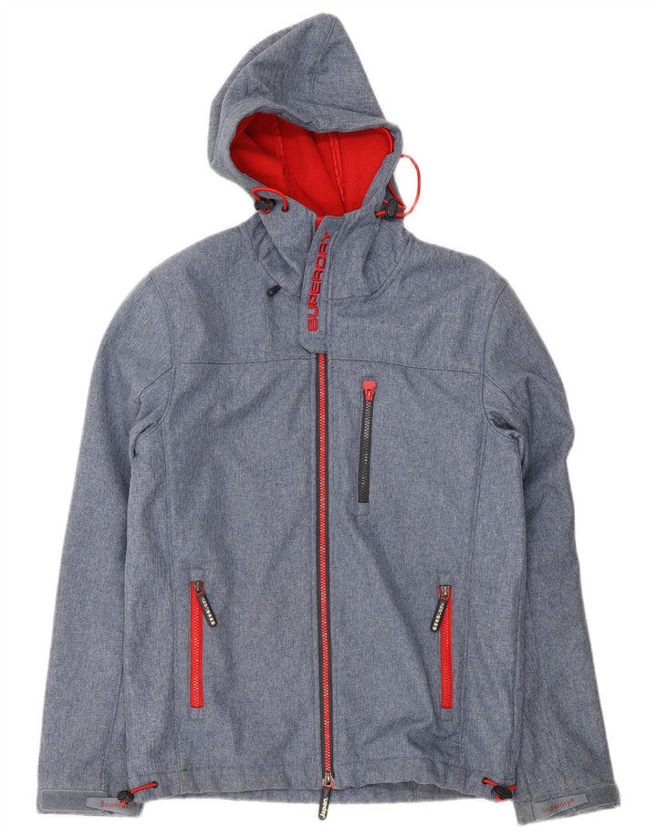 Jachetă Windtrekker Graphic Windbreaker Superdry pentru bărbați UK 38 Medium Blue