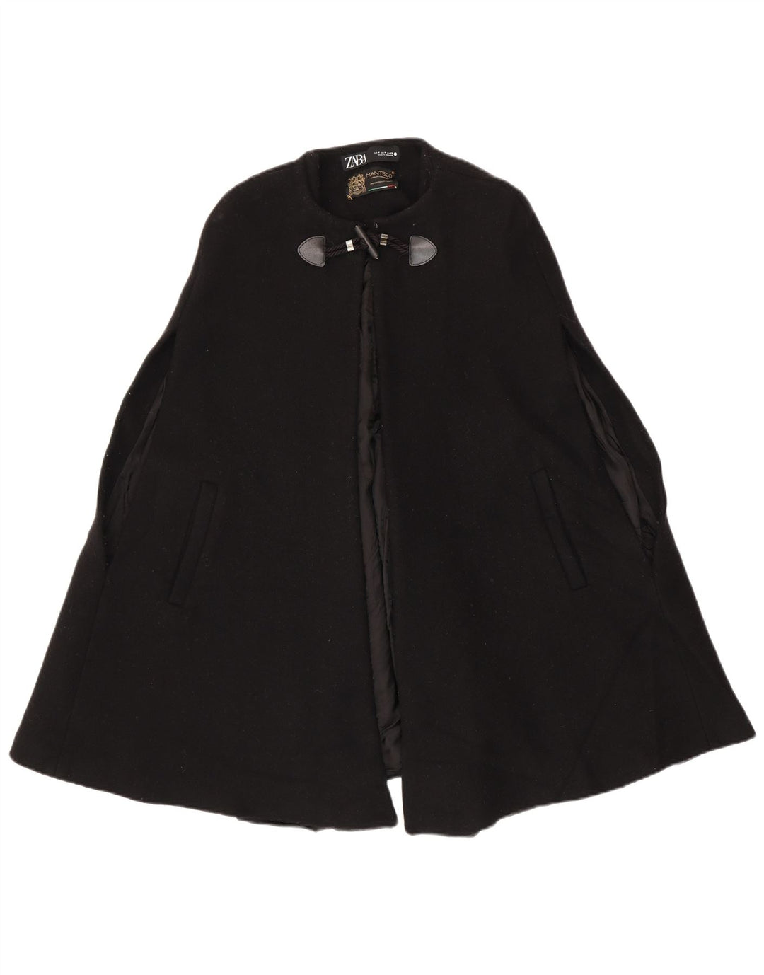Palton pentru femei Zara UK 12 Medium Negru