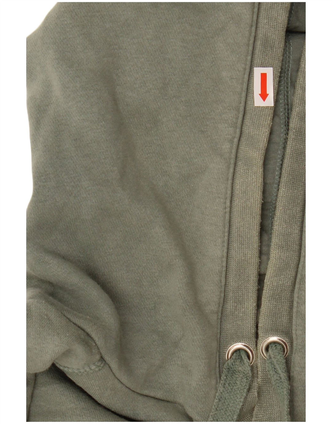 HURLEY Pulover cu glugă cu grafic pentru femei UK 14 Bumbac verde mediu