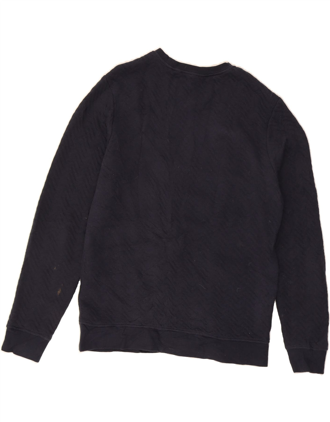 JACK & JONES Mens Sweatshirt Jumper Medium Navy Blue Vintage Jack & Jones and Second-Hand Jack & Jones from Messina Hembry 