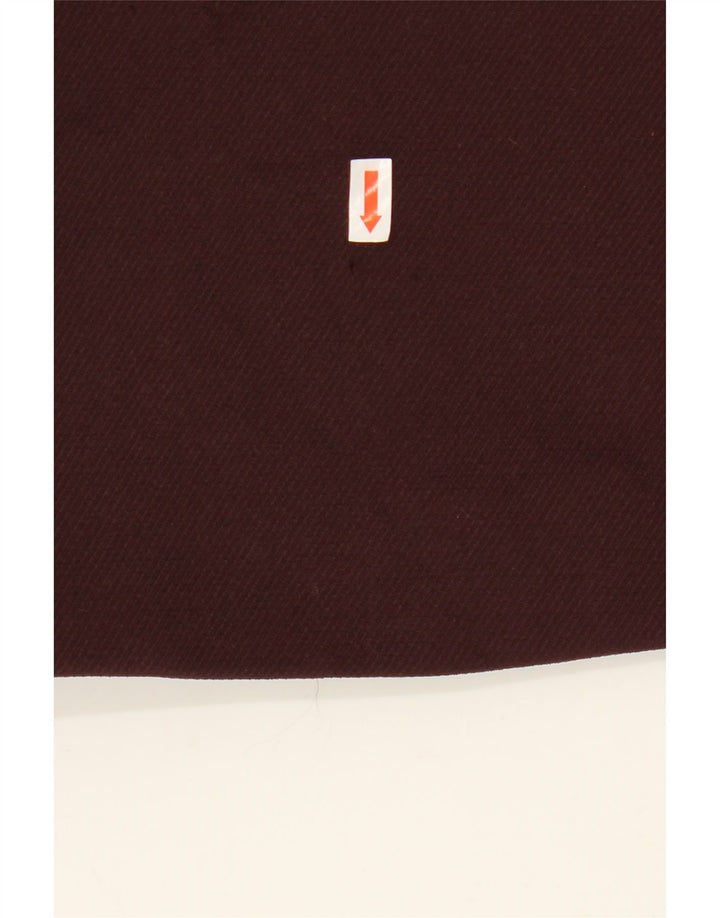 Gilet deschis pentru femei ZARA UK 10 Small Maroon Poliester