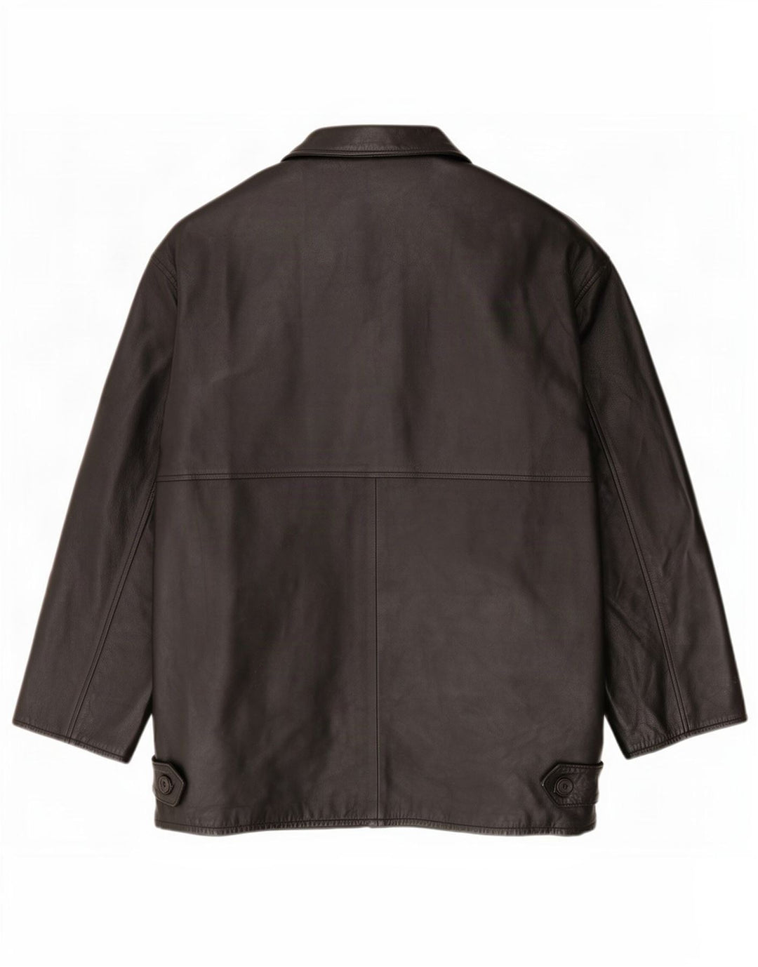 Geacă de piele vintage pentru bărbați IT 52 XL neagră