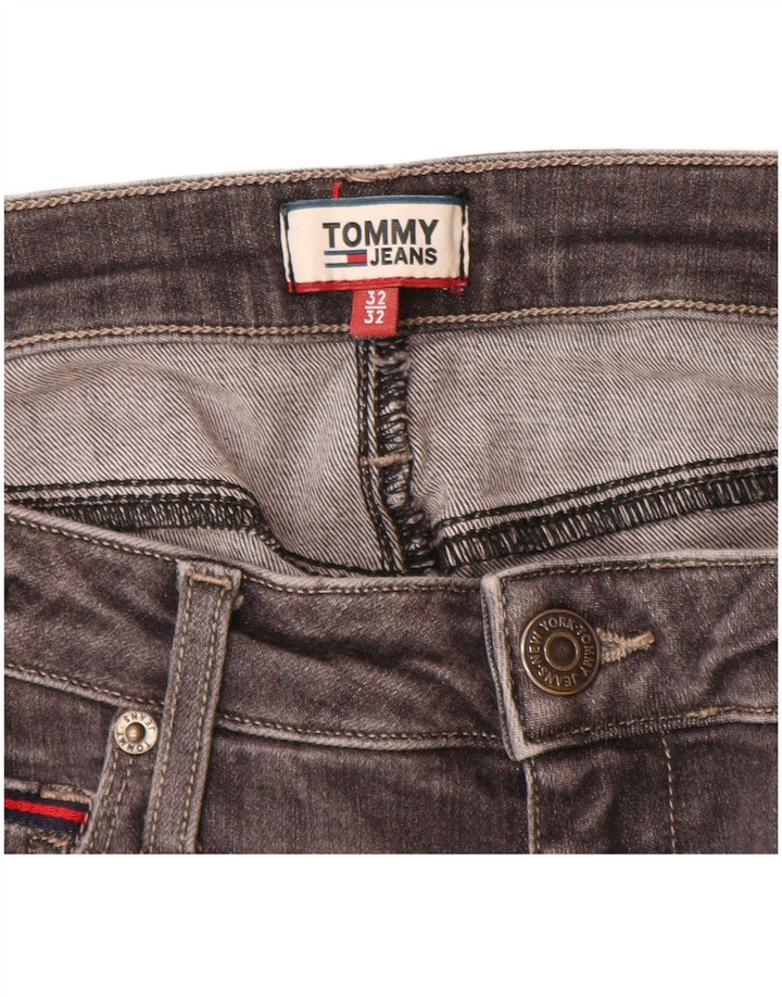 Blugi skinny pentru femei TOMMY HILFIGER W32 L30 bumbac gri