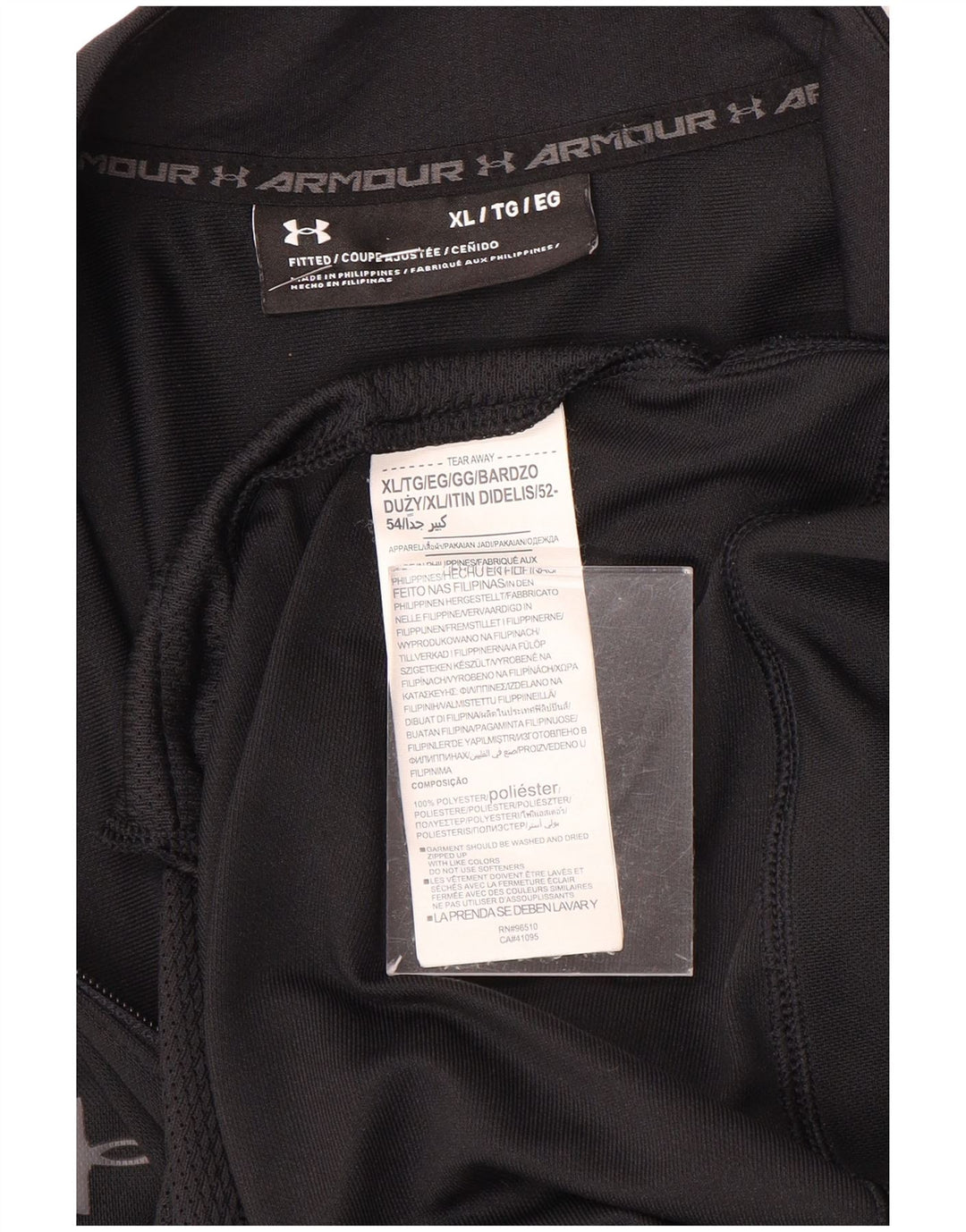 Jachetă de trening pentru bărbați Under Armour, XL, poliester negru