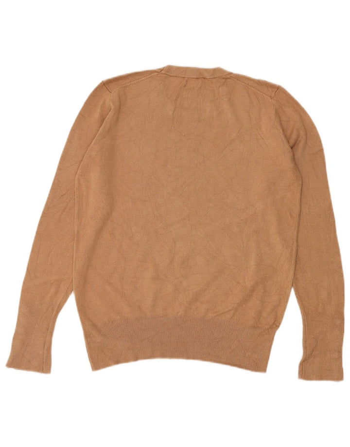 Pulover pentru damă Zara, cu gât turnut, maro mediu, UK 12