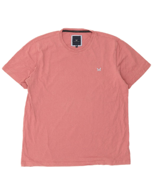 Crew Clothing Tricou Bărbați Top XL Roz Bumbac