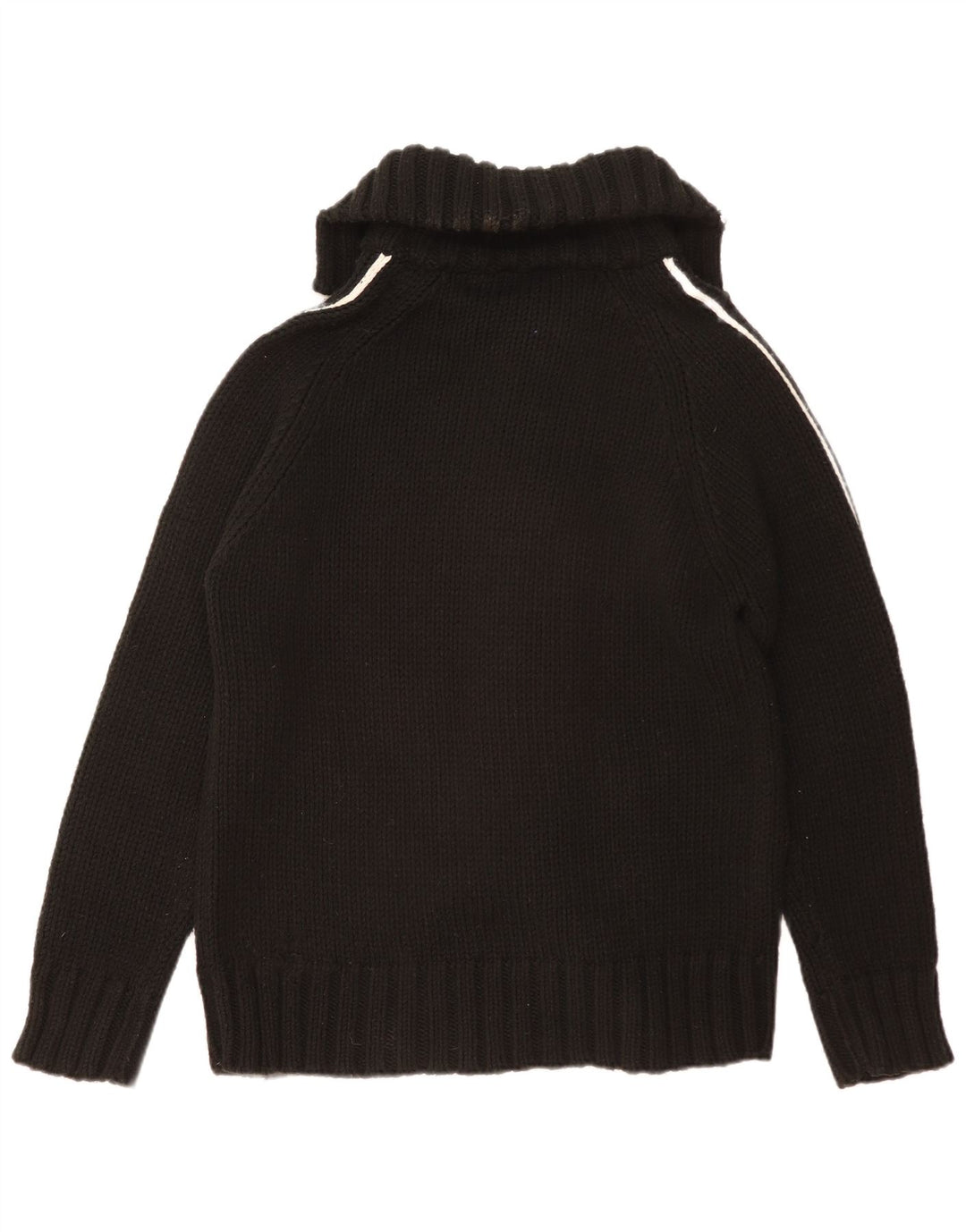 Cardigan Vintage pentru bărbați, mare, negru, acrilic