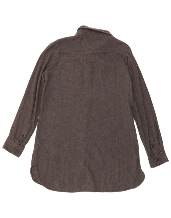 Rochie cămașă pentru femei Fat Face UK 10 Bumbac gri mic