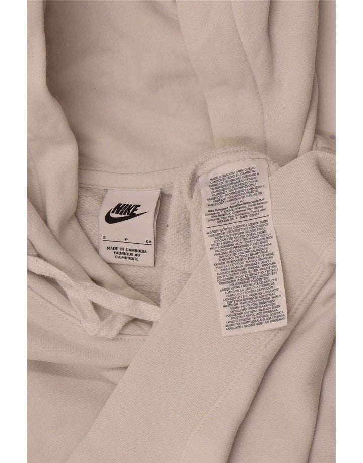 Pulover Nike pentru bărbați, mic, alb, din bumbac