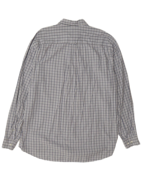Cămașă pentru bărbați Lacoste Mărimea 42 Lung Blue Check