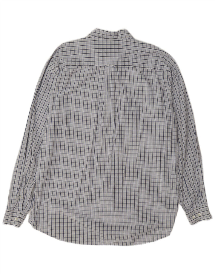 Cămașă pentru bărbați Lacoste Mărimea 42 Lung Blue Check