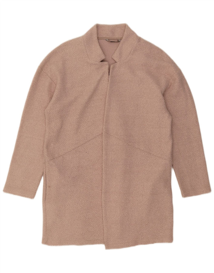 Palton deschis pentru femei Marks & Spencer UK 14, mare, roz, poliester