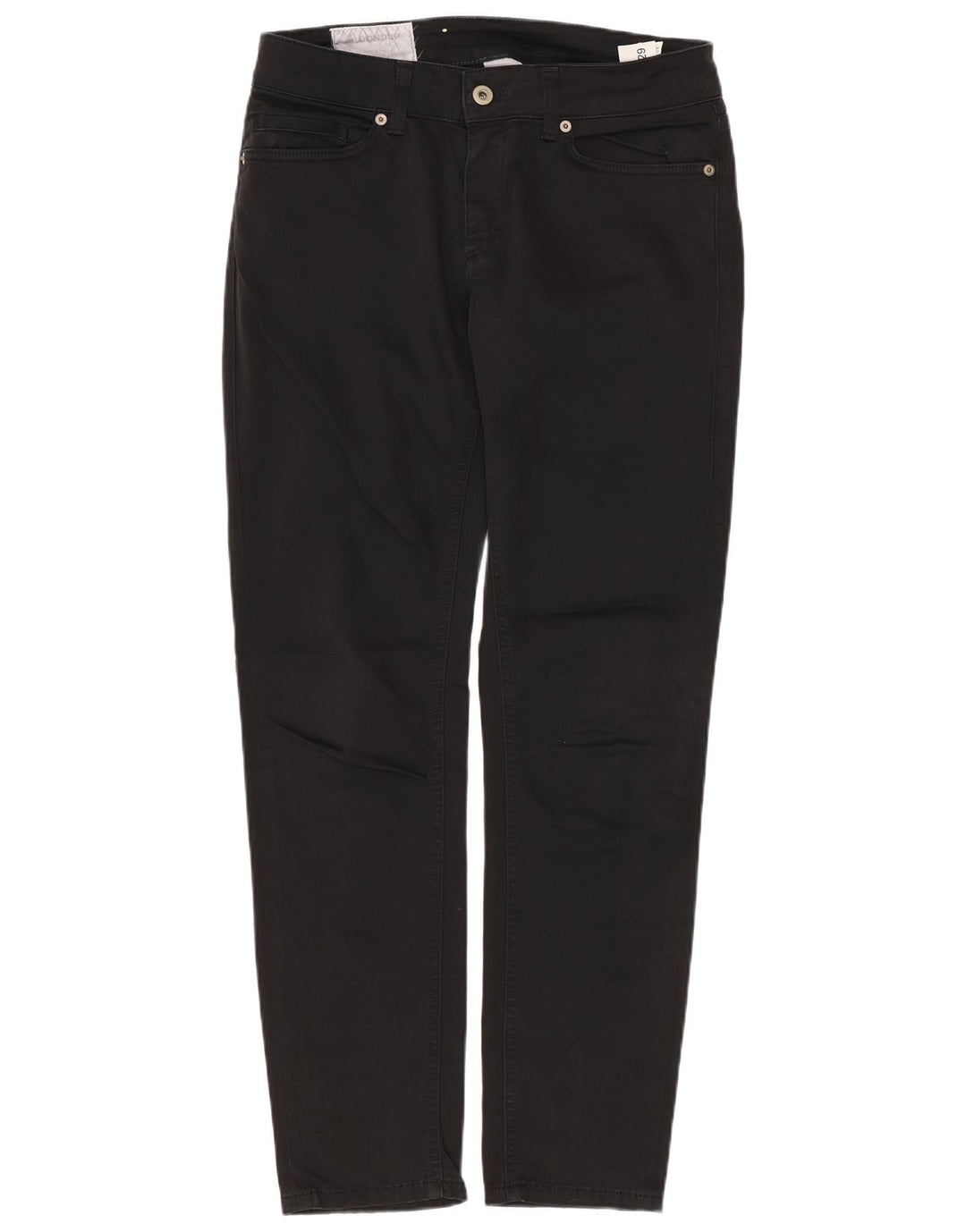 Dondup blugi subțiri pentru femei W29 L28 bumbac negru