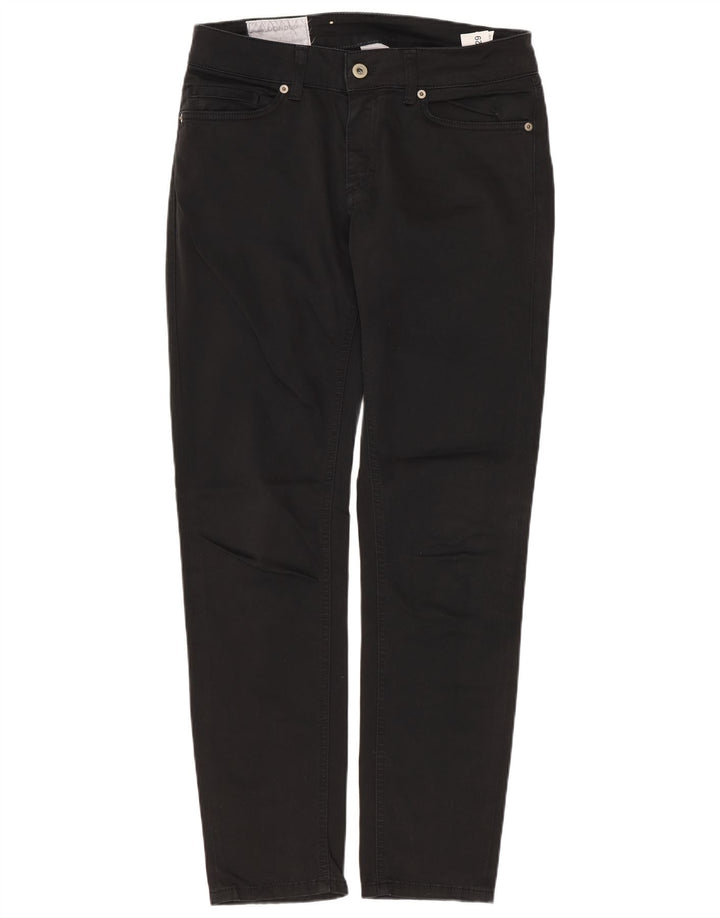 Dondup blugi subțiri pentru femei W29 L28 bumbac negru