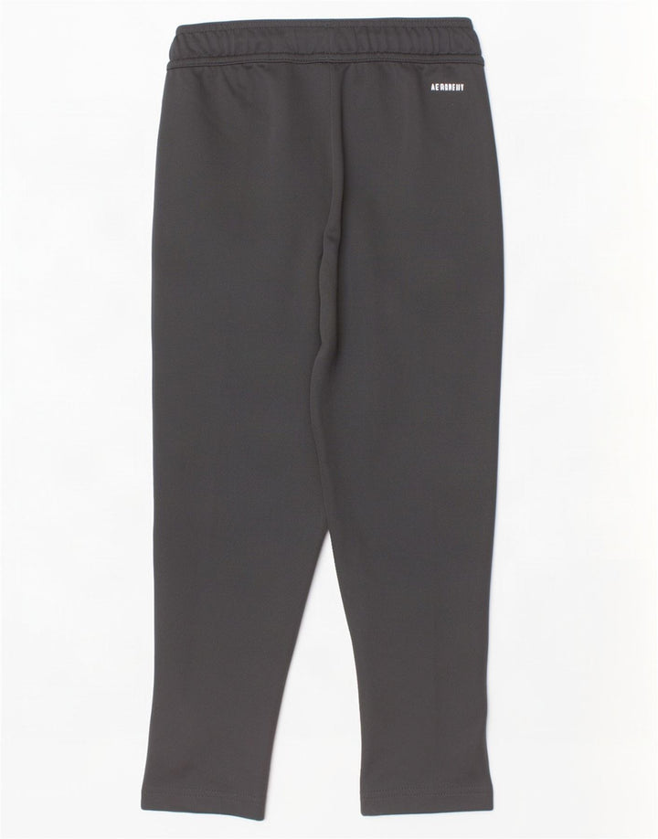 Pantaloni de trening Adidas Aeroready pentru baieti 5-6 ani poliester negru