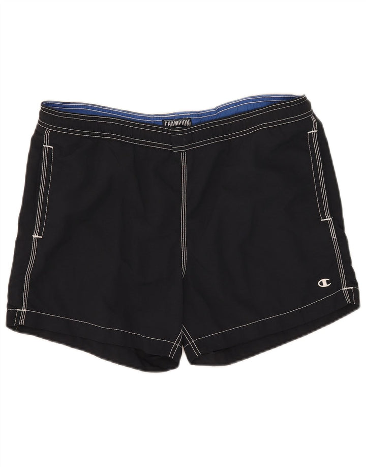 Pantaloni scurți de înot Champion pentru bărbați, medii, negri