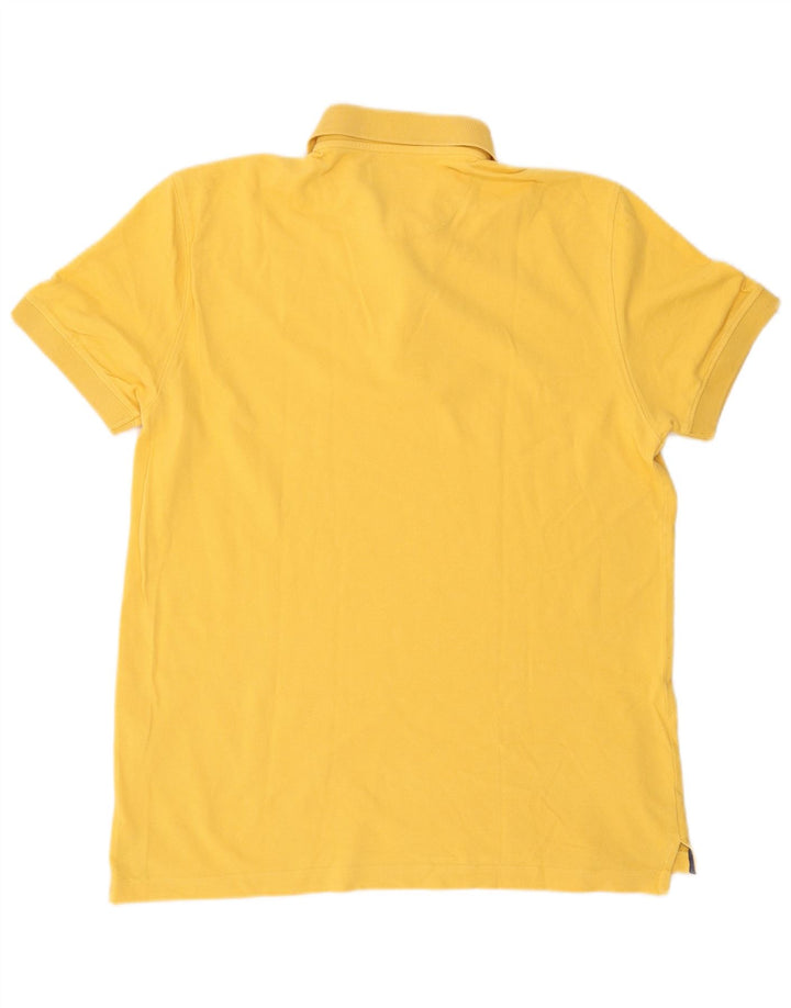 Tricou polo Massimo Dutti pentru bărbați, galben mare