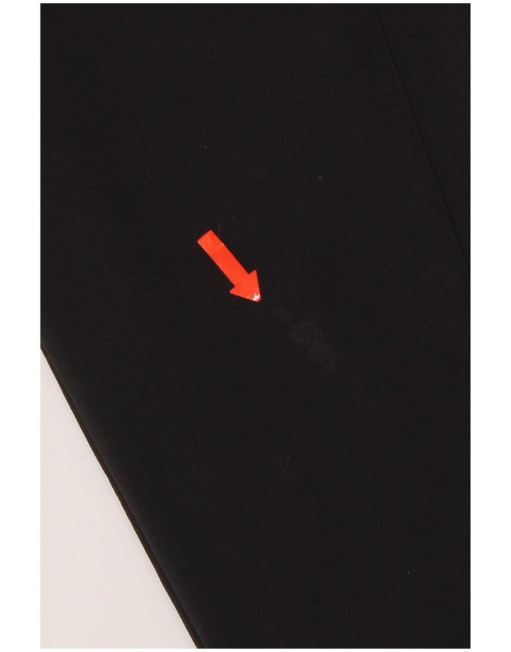 Pantaloni de trening Reebok pentru bărbați, poliamidă neagră medie