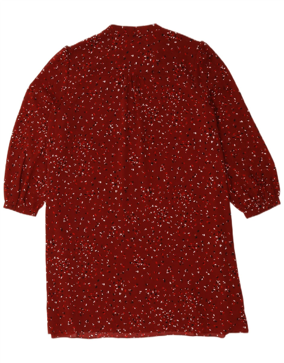 Rochie schimbătoare cu mânecă lungă pentru femei Hobbs UK 14 Poliester floral, roșu, mare