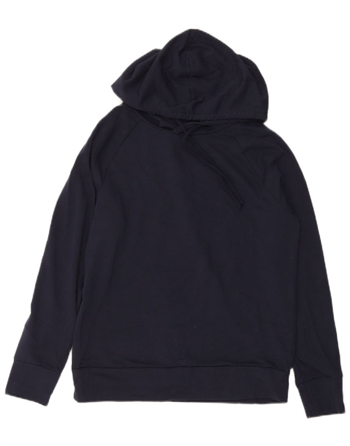 EDDIE BAUER Pulover cu glugă pentru femei UK 10 Poliester bleumarin mic