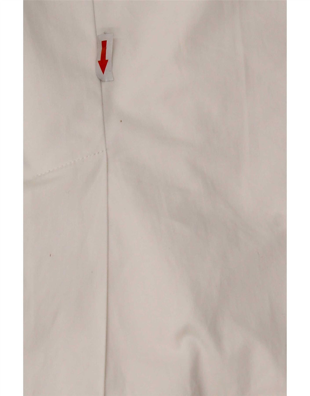 Fusta dreaptă pentru femei Marks & Spencer UK 12 Medium W30 Bumbac alb