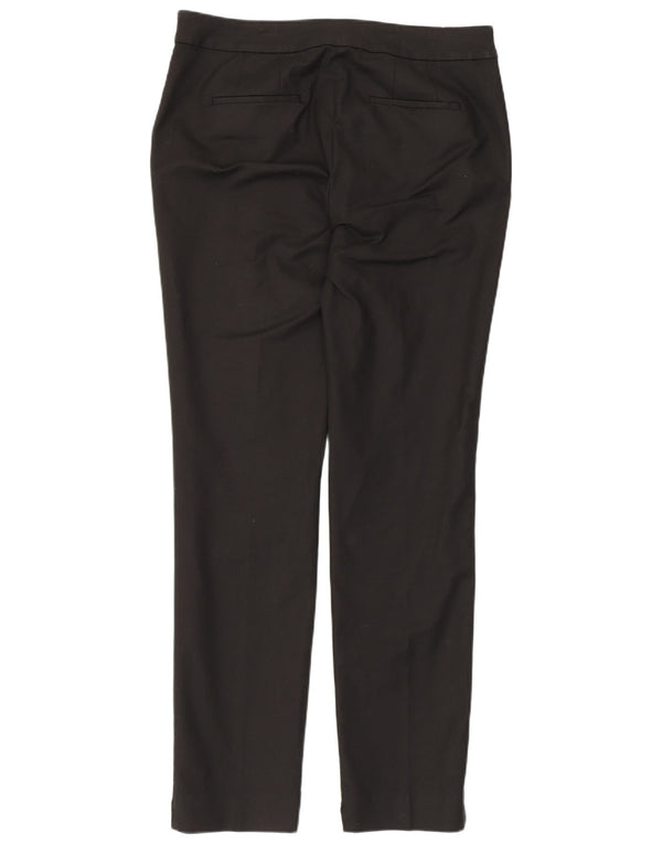 BODEN Pantaloni chino subțiri pentru femei UK 14 Large W34 L32 Bumbac negru