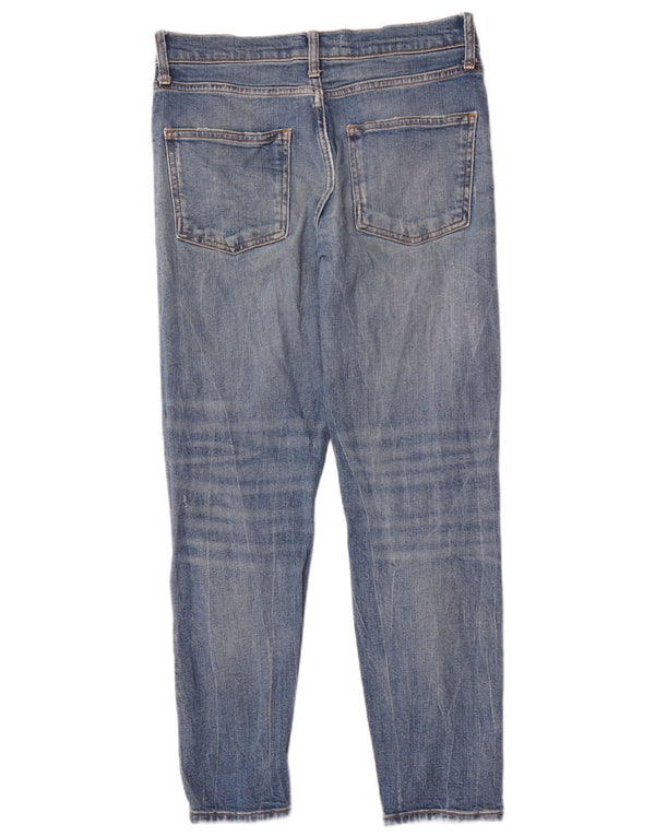 Blugi slim pentru femei Distressed Zara EU 38 Mici L28 L27 Bumbac albastru