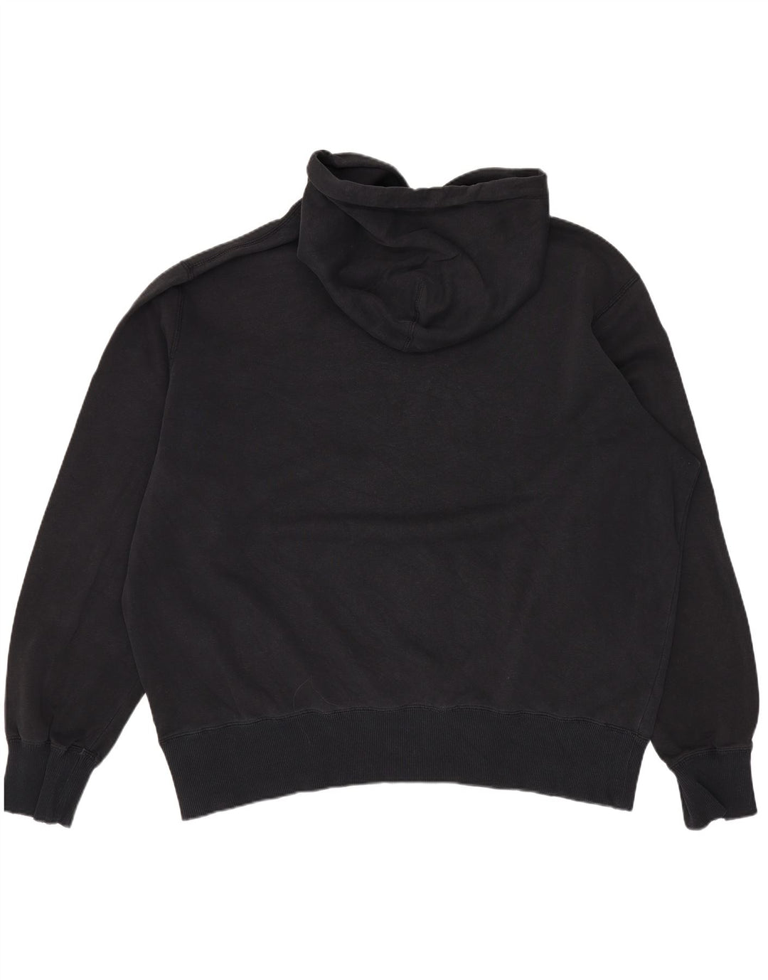 Pulover NIKE pentru damă, grafic supradimensionat, bumbac negru UK 18 XL