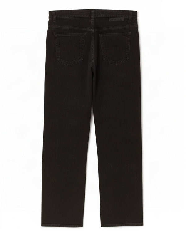 Blugi drepti pentru bărbați Marks & Spencer Blue Harbour W36 L29 bumbac negru