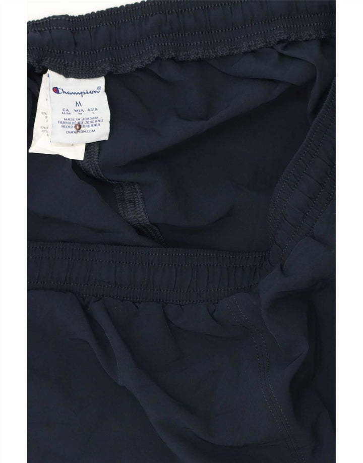 Pantaloni scurți sport grafic Champion pentru femei UK 12 Medium Bleumarin Poliester