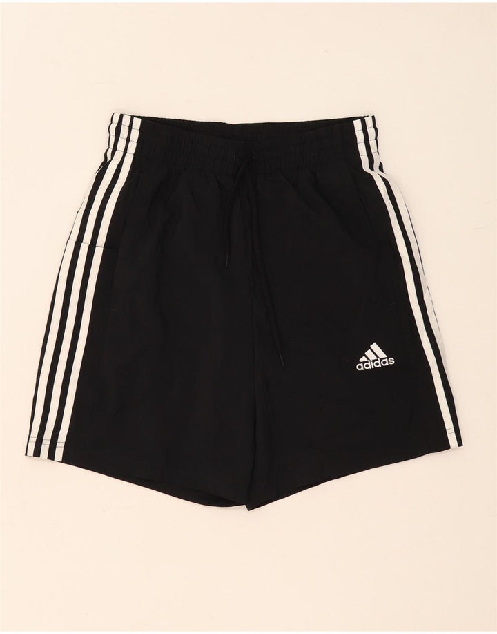 Pantaloni scurți sport ADIDAS pentru bărbați, poliester negru mic