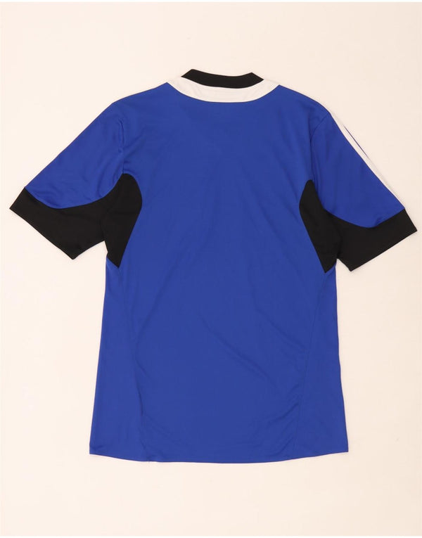 Tricou Adidas Climacool pentru bărbați Top UK 40/42 Medium Blue Colorblock