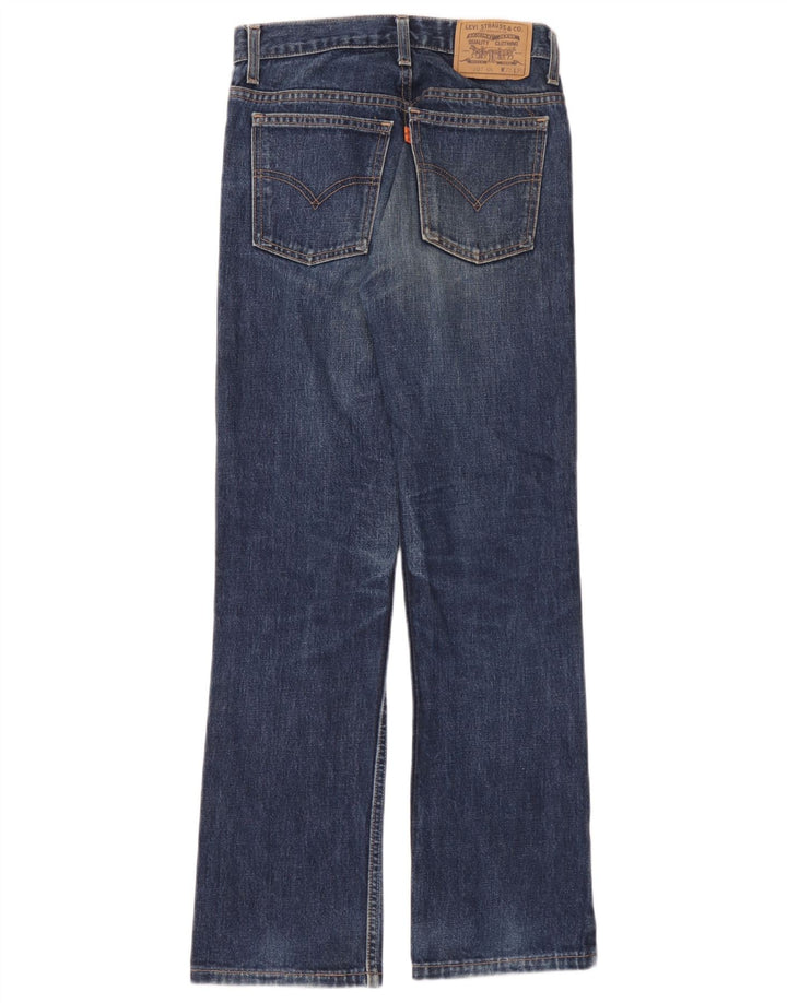 Blugi drepti pentru bărbați Levi's 607 W28 L30 Bumbac albastru