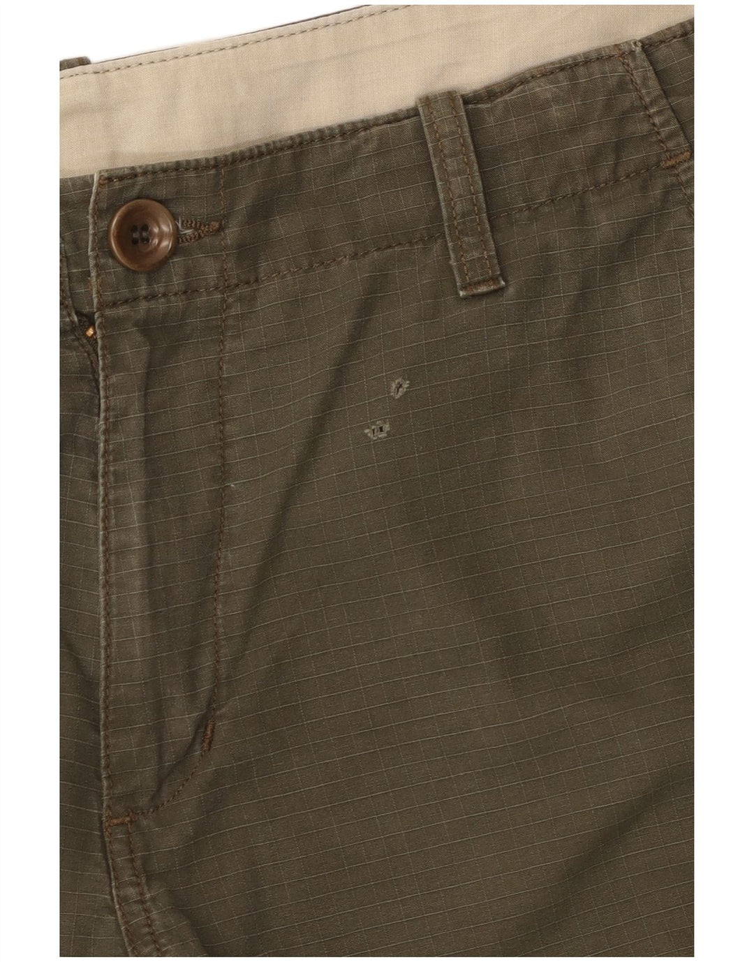 Pantaloni scurți Carhartt pentru bărbați W32, bumbac mediu kaki