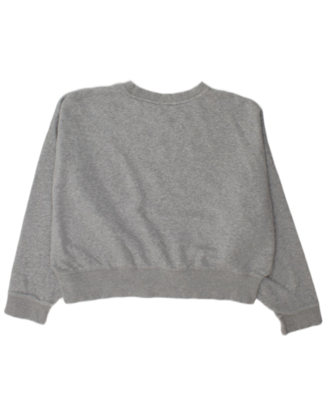 Pulover adidas supradimensionat pentru femei UK 14 mare bumbac gri