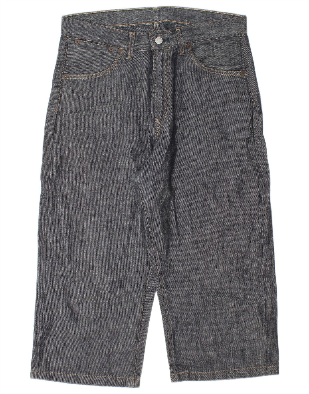 Jeans Capri pentru bărbați LEVI'S W32 L20 bleumarin