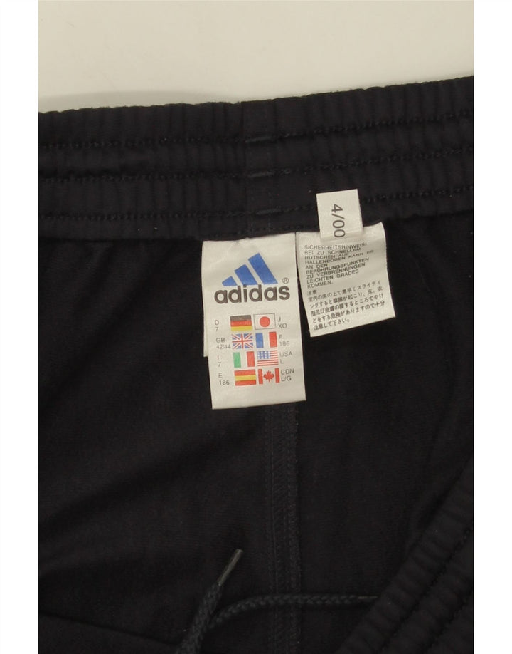 Pantaloni de trening Adidas pentru bărbați Marea Britanie 42/44 Poliester negru mare