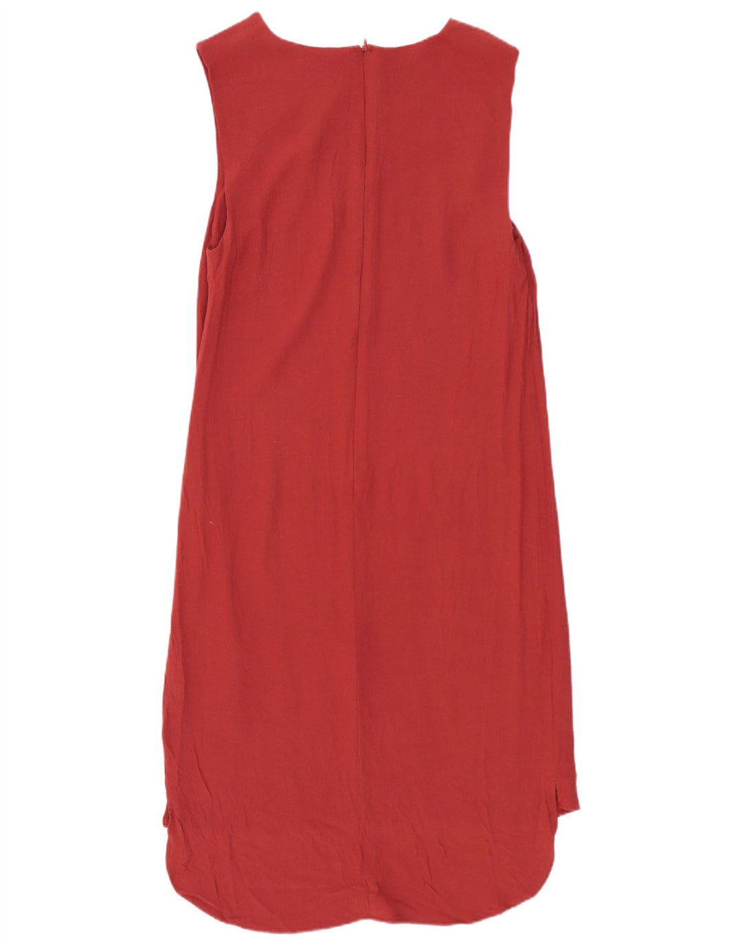 Rochie fără mâneci pentru femei Marks & Spencer UK 10 Small Red Viscose