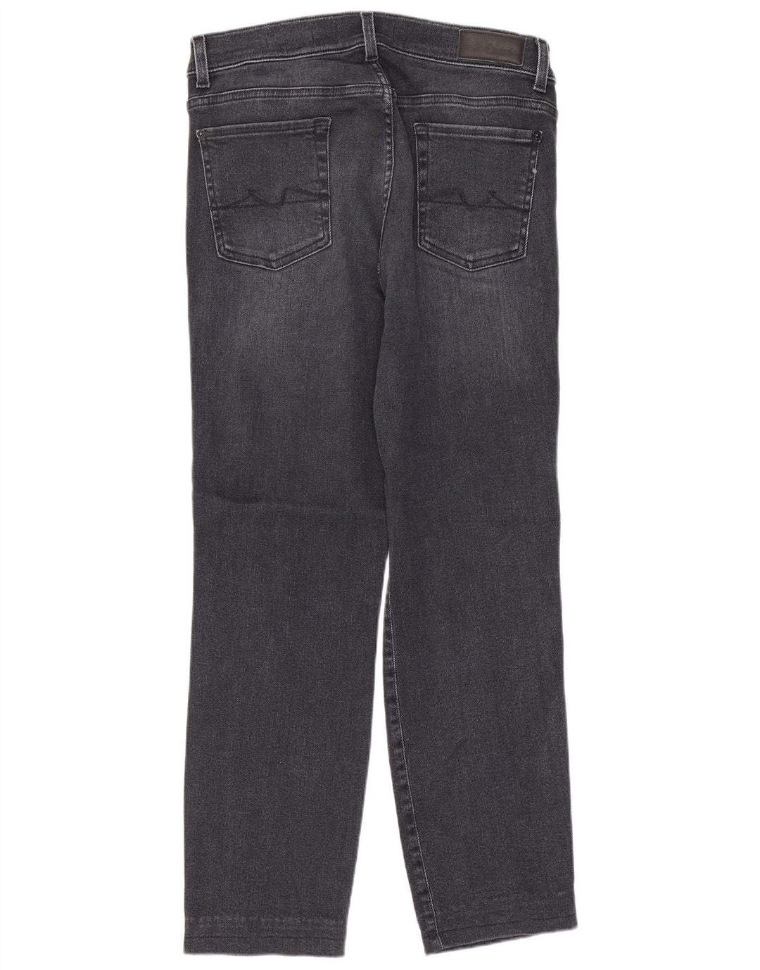 7 For All Mankind Blugi drepti pentru femei L30 L27 Bleumarin