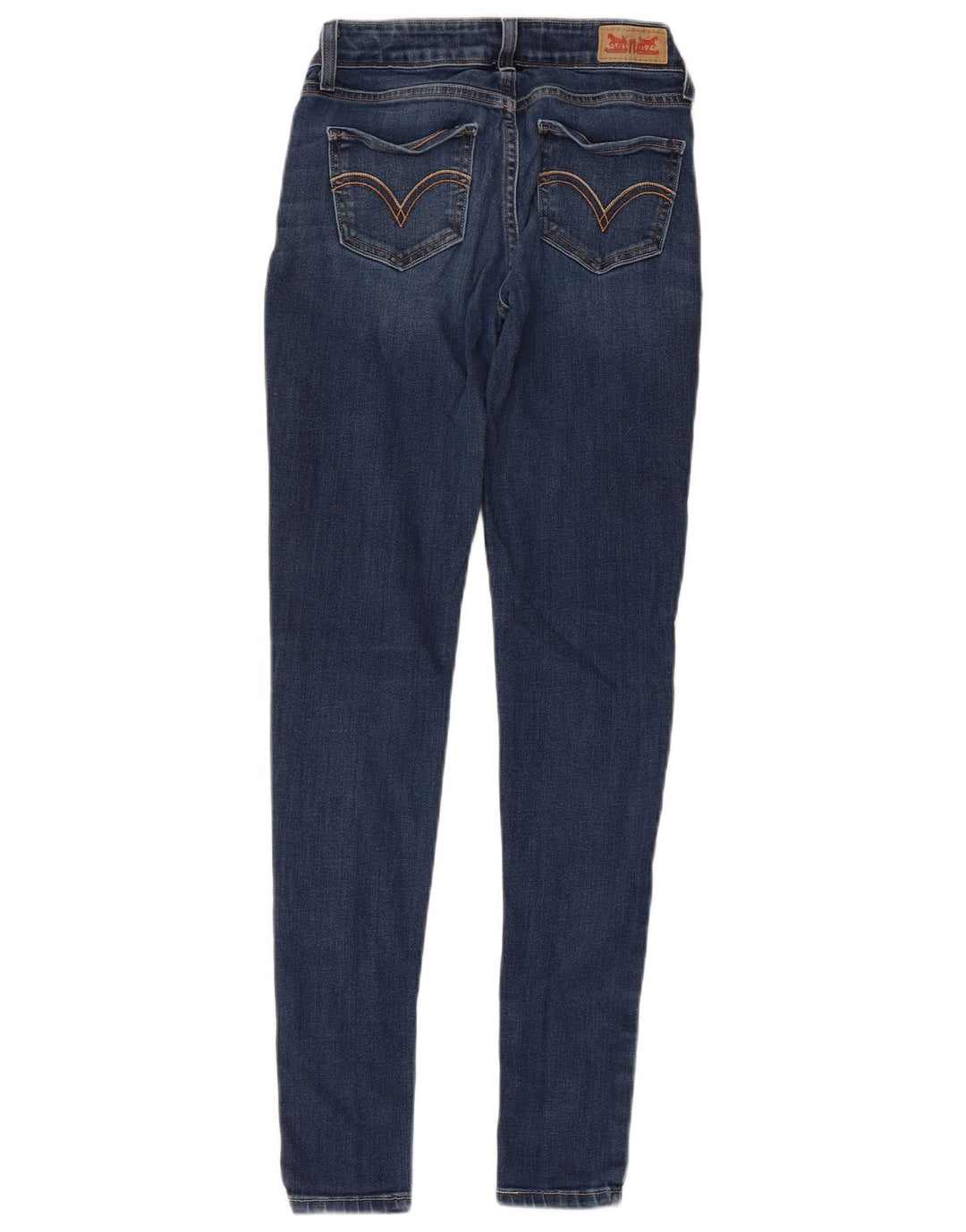 Blugi skinny pentru femei Levi's W24 L30 Bumbac albastru