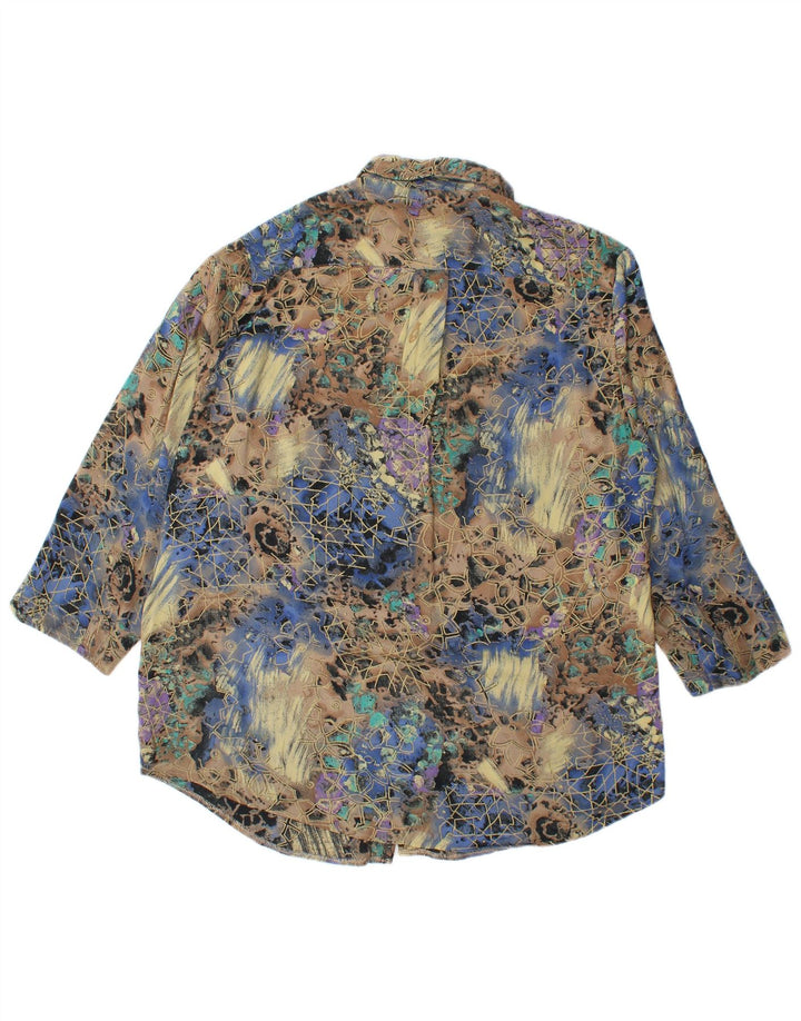 Cămașă pentru bărbați West Coast cu mâneci 3/4 XL, multicoloră, geometrică