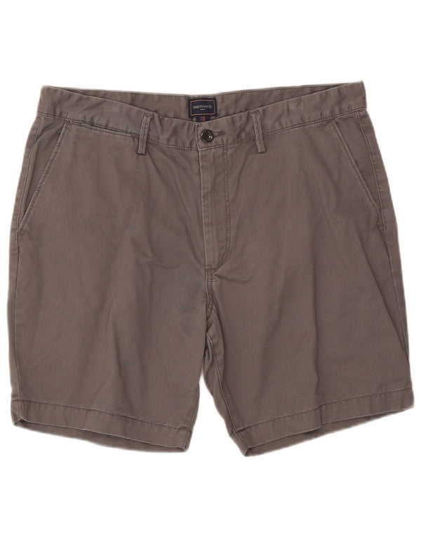 Pantaloni scurți pentru bărbați Gap Khakis Chino W36 Large Gri Bumbac