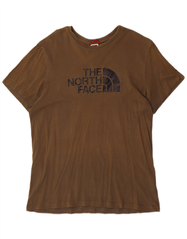 Tricou grafic pentru bărbați The North Face Top mare maro
