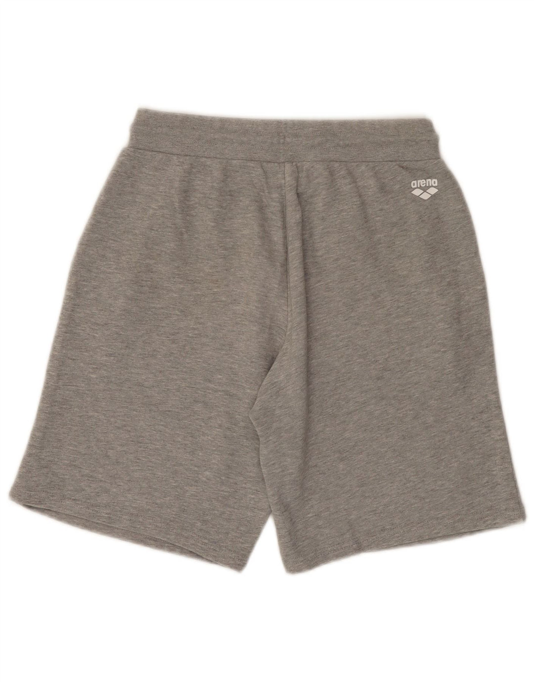 Pantaloni scurți sport grafic ARENA pentru bărbați, bumbac, gri mic