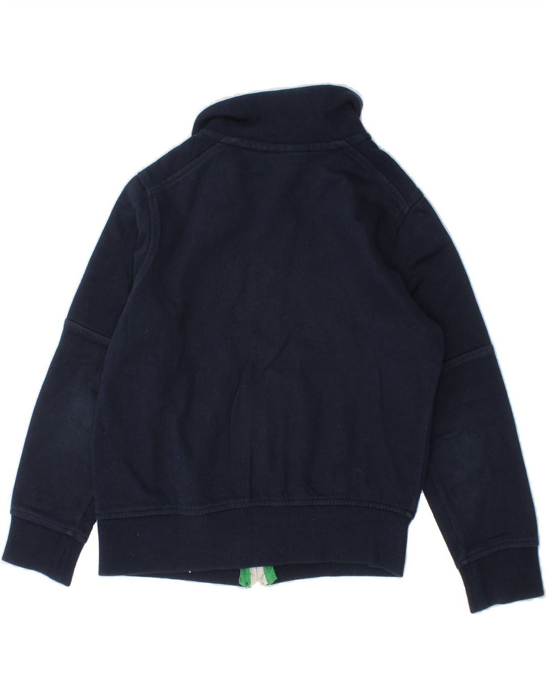 DIADORA Boys Tracksuit Top Jacket 5-6 Years Small Navy Blue Colourblock Vintage Diadora and Second-Hand Diadora from Messina Hembry 