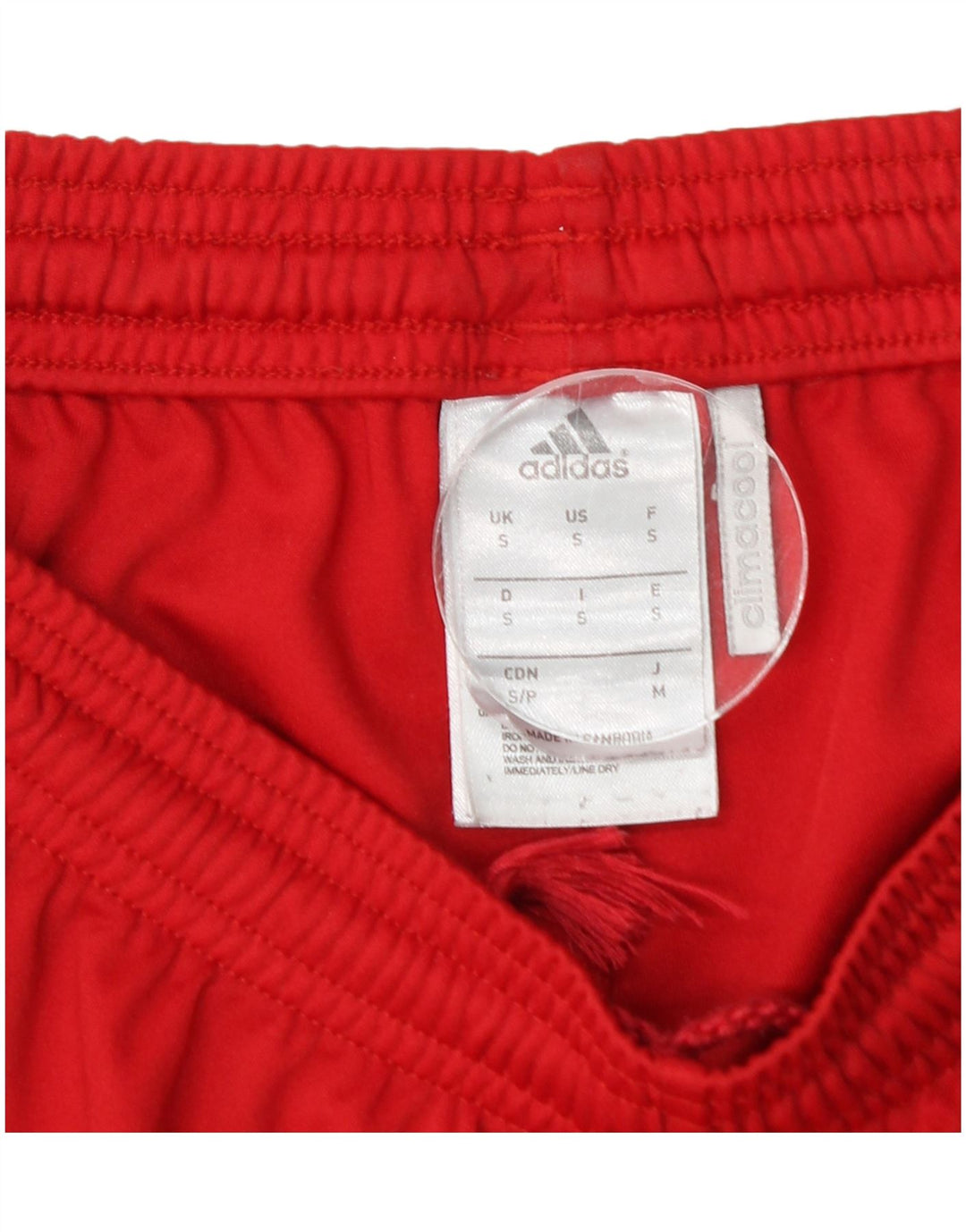Pantaloni scurți sport Climacool ADIDAS pentru bărbați, roșu, poliester color bloc