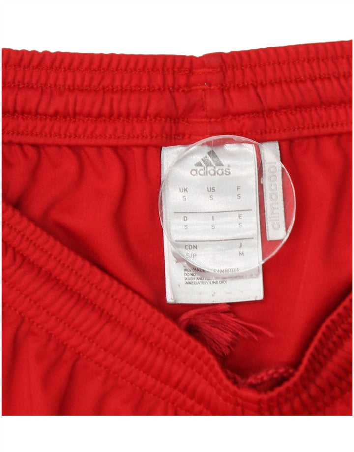 Pantaloni scurți sport Climacool ADIDAS pentru bărbați, roșu, poliester color bloc