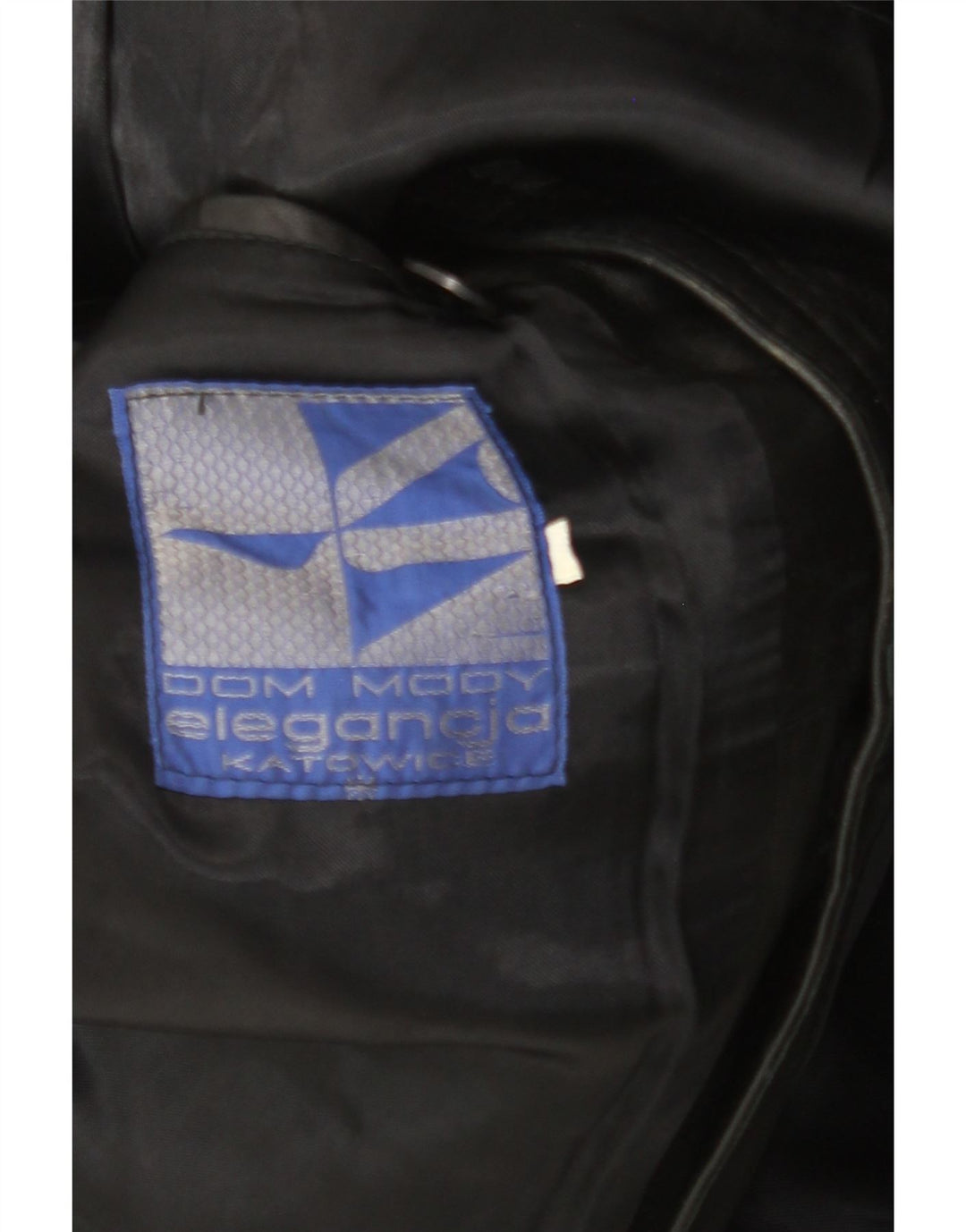 Jachetă de piele pentru bărbați VINTAGE UK 38 Medium Black