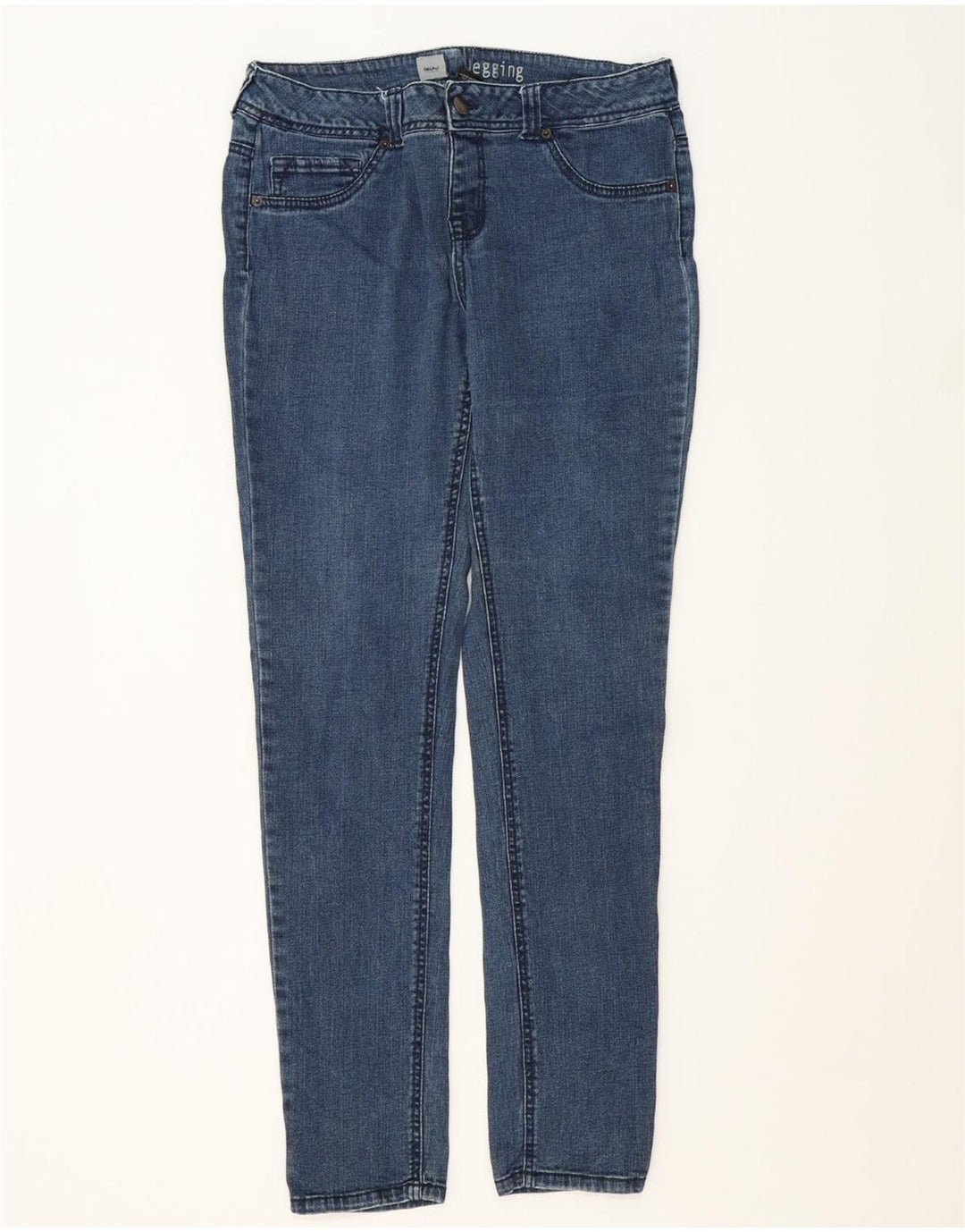 MOSSIMO Womens Jegging Jeans US 12 Large W32 L30 Blue Cotton Vintage Mossimo and Second-Hand Mossimo from Messina Hembry 